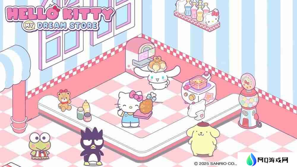 《Hello Kitty My Dream Store》于双平台推出 和可爱的三丽鸥角色们找回闪耀梦想和欢笑