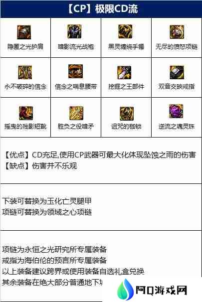 DNF暗枪110版本装备是什么-地下城与勇士110级暗枪毕业装备展示[多图]