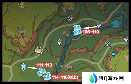 原神青蜜梅在哪里收集 青蜜梅采集路线[多图]图片7
